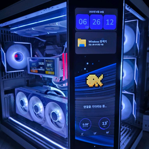 9800X3d x870e타이치 5080 hyte본체