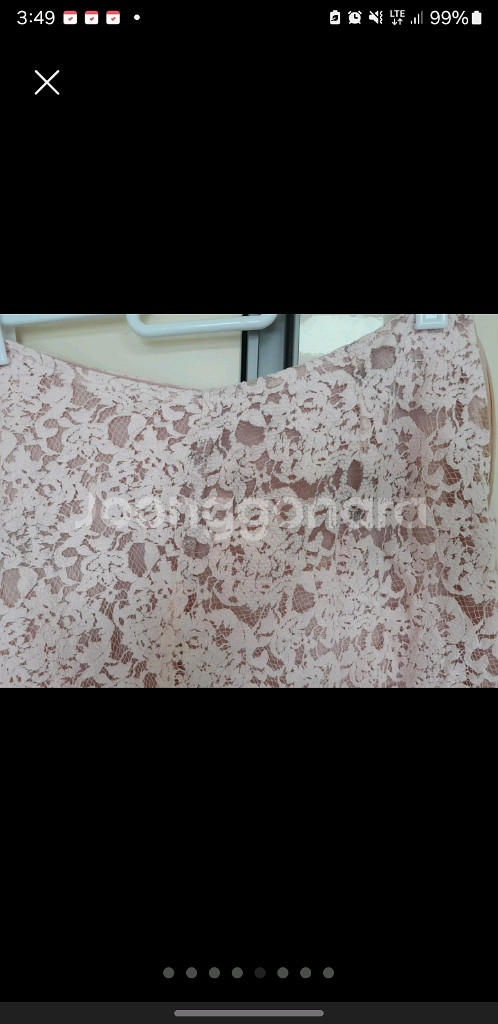 이사정리[해외명품]REISS 언발란스 레이스 치마.--4