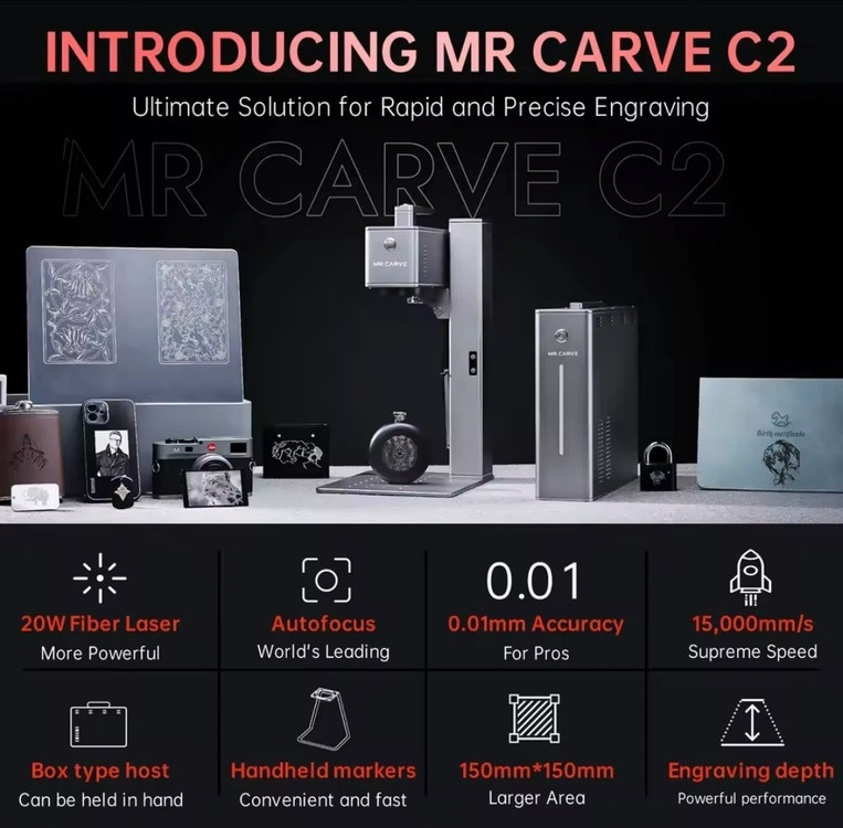 (급처) 금속용 파이버 레이저 각인기 이미지