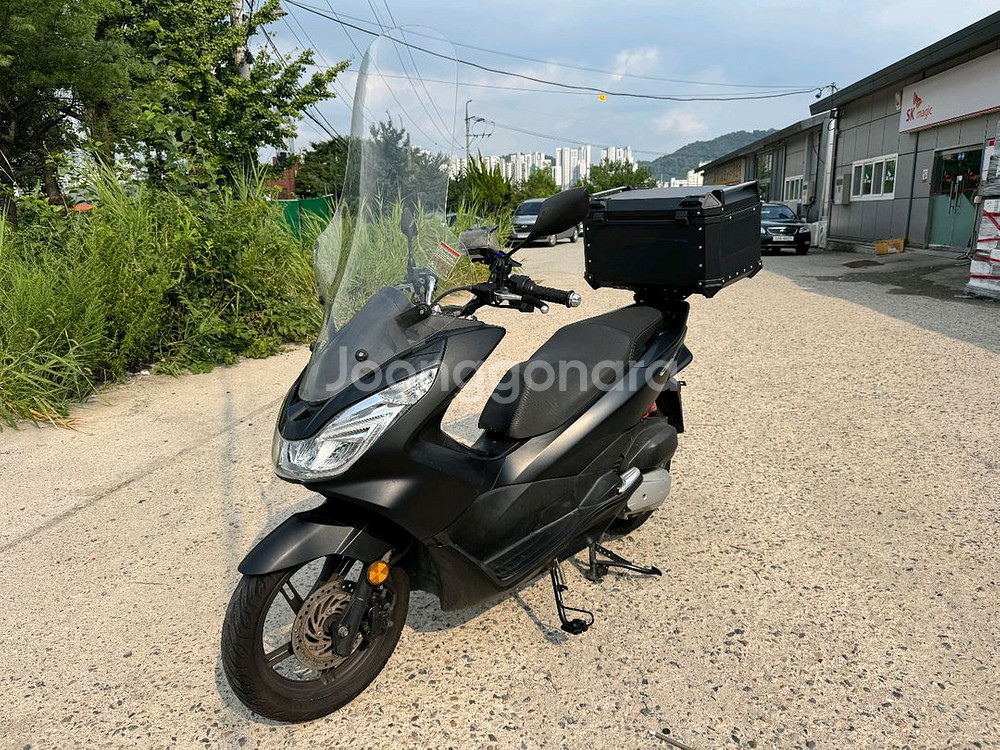 혼다 pcx125 17년 스마트키 짧은키로수 팝니다--6
