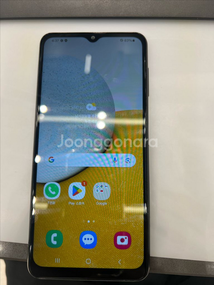 갤럭시 와이드6 (A136) 128GB 단품 블랙 S급--0
