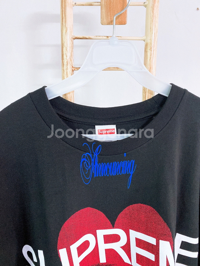 몽빈티지(XL)(새옷)(25SS)슈프림어나운싱남자오버핏--1