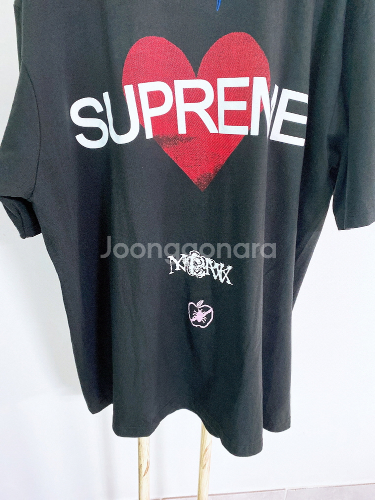 몽빈티지(XL)(새옷)(25SS)슈프림어나운싱남자오버핏--2