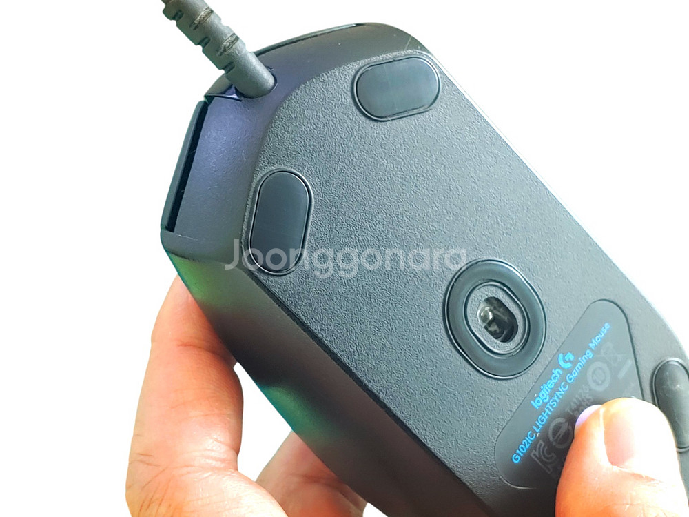 로지텍 G102 라이트싱크 2세대 게이밍 마우스--1