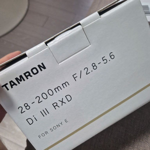 탐론 28-200mm 소니마운트 판매합니다 (풀박)