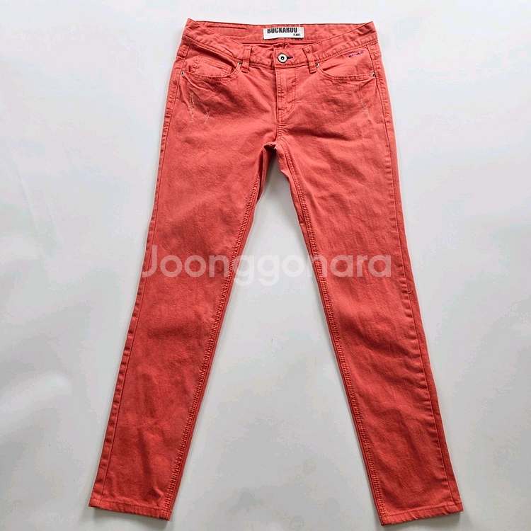 버커루 스판 오렌지 데님 사이즈28 R1661--0