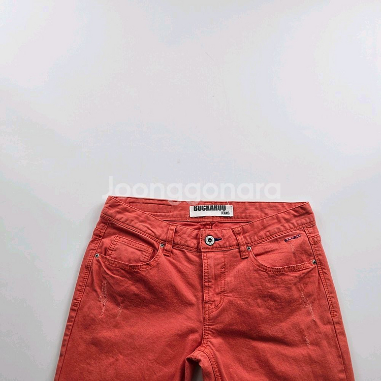 버커루 스판 오렌지 데님 사이즈28 R1661--1