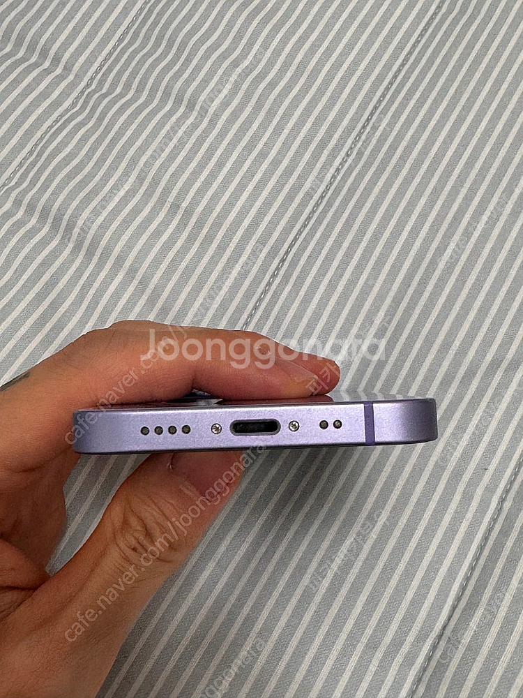아이폰12미니 퍼플 128gb S급--6