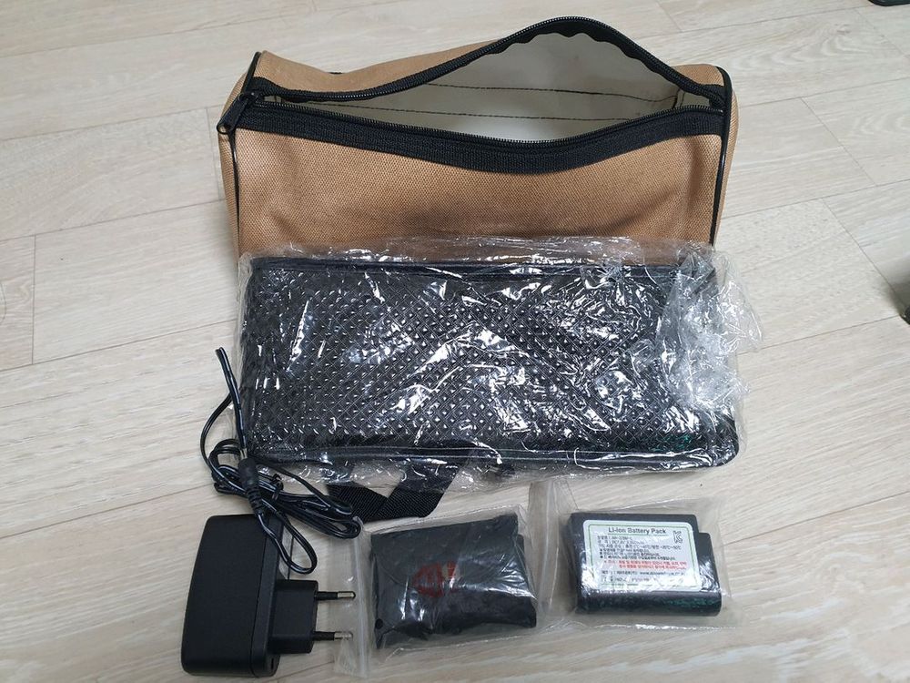 허리 충전식 찜질 온열밸트 이미지