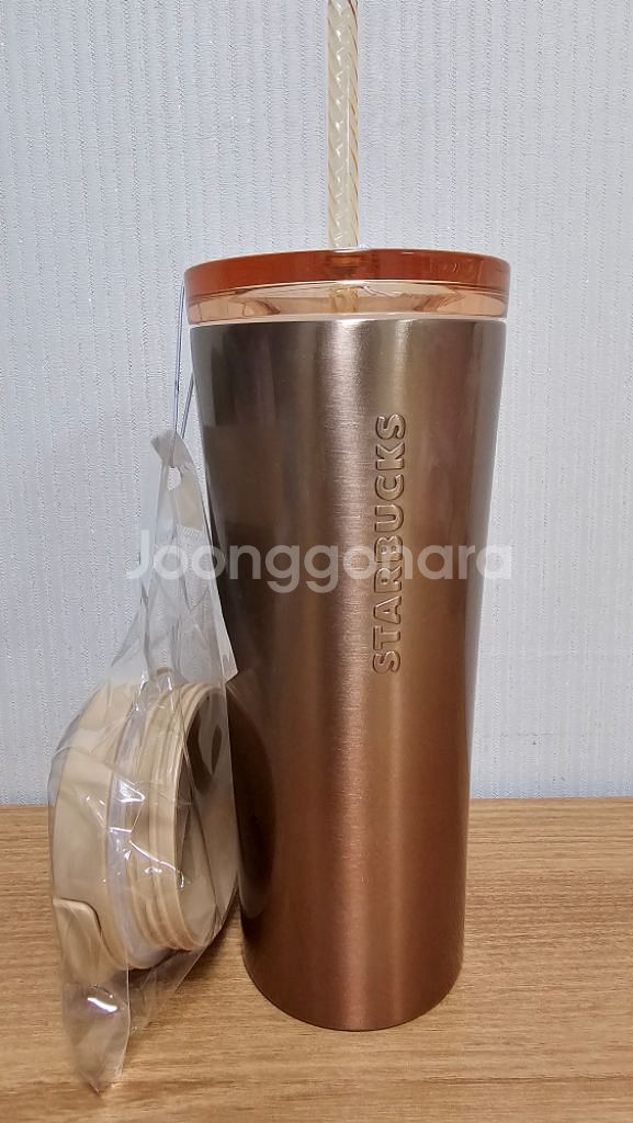스타벅스 홀리데이 글램 밸류 콜드컵 473ml 골드--0
