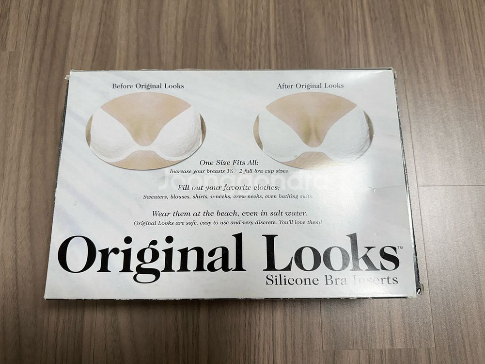 Original Looks 실리콘 브라 패드 새상품--0