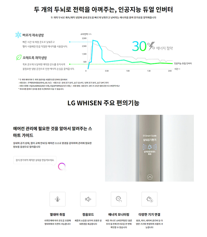 LG휘센 스페셜 듀얼에어컨 3in1 &2in1 (미 개봉) 이미지