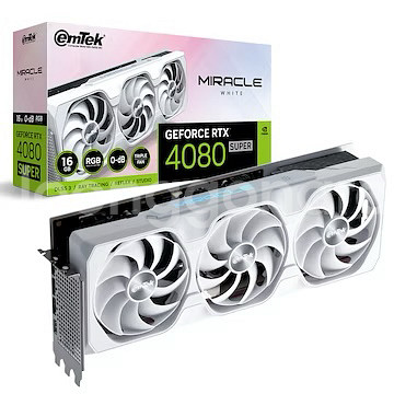 이엠텍 rtx 4080 super 화이트 (미개봉)--0