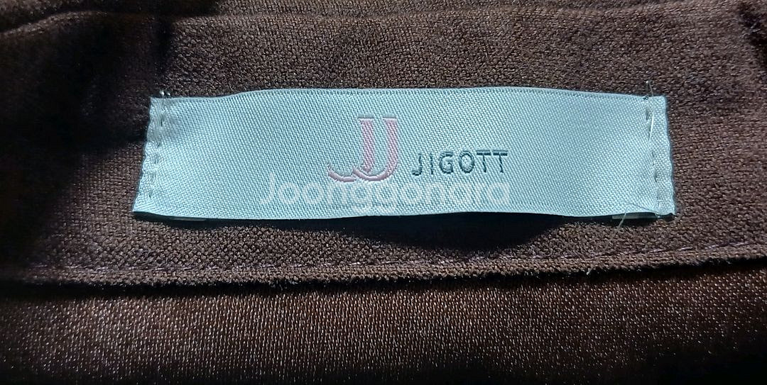 지고트 브라운 셔츠 원피스 F size JIGOTT--3