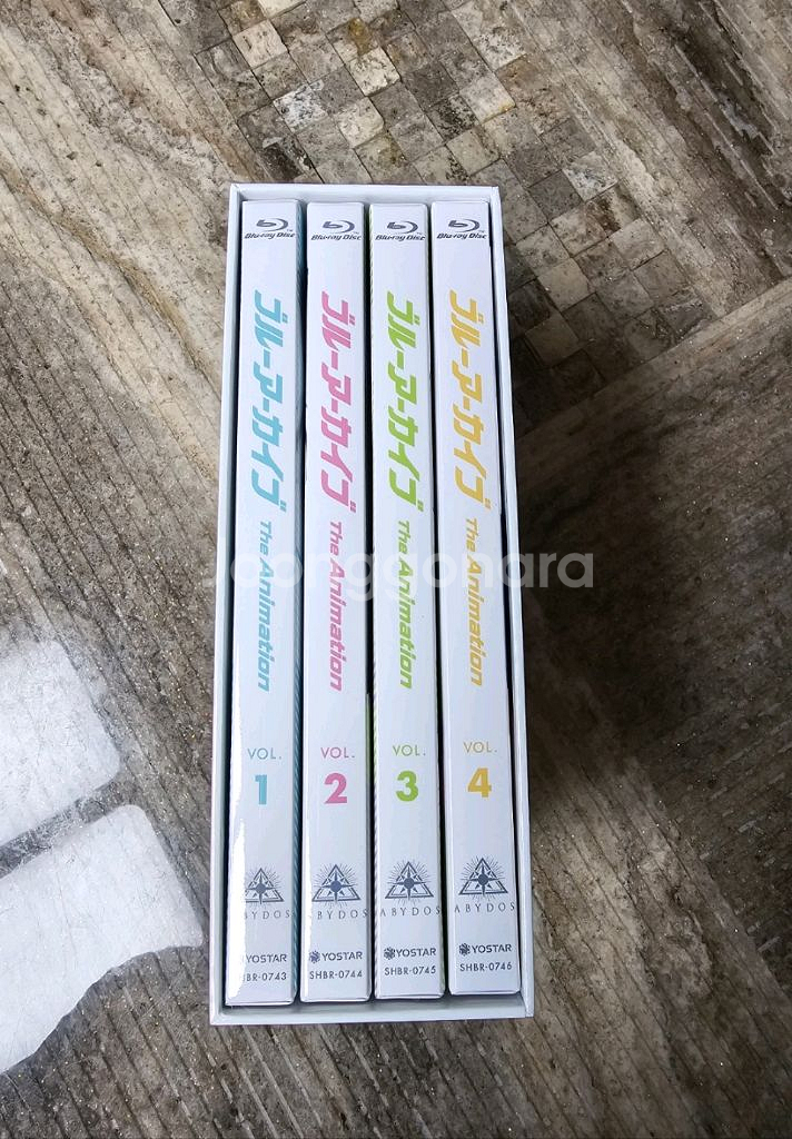 블루아카이브 블루레이 1~4권 일괄판매(쿠폰x)--0