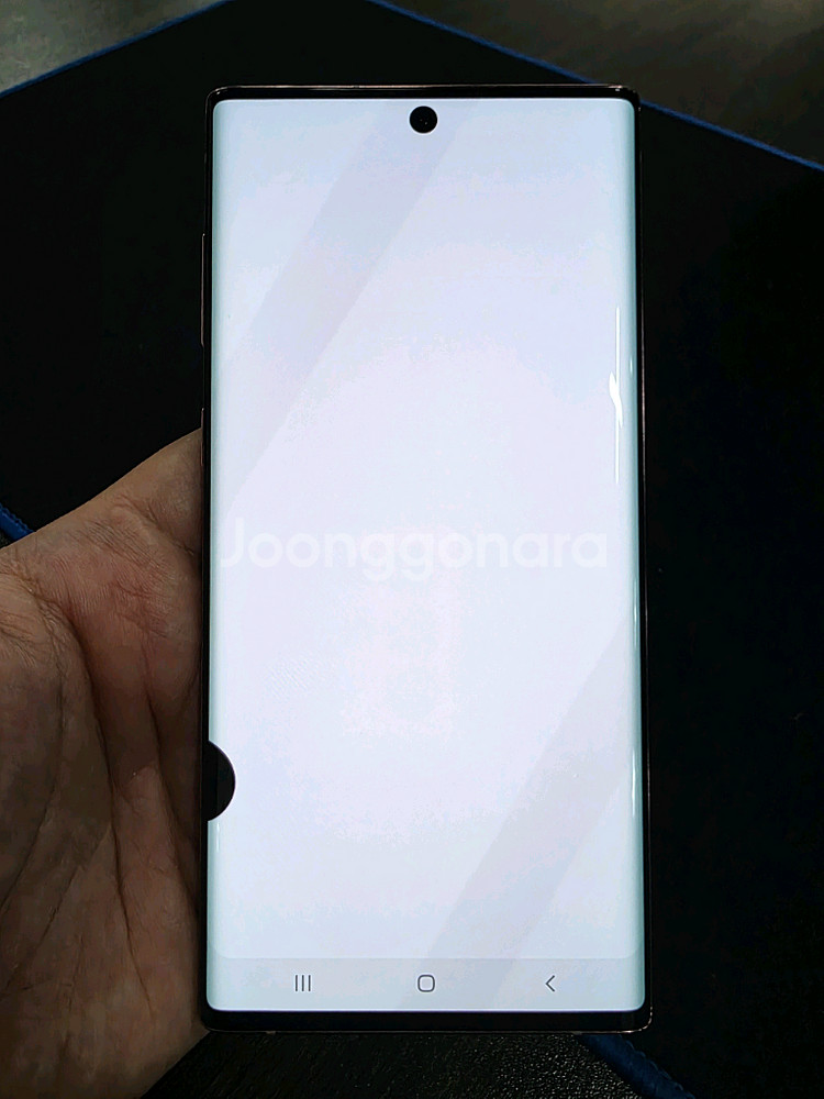 갤럭시노트10 256G 무잔상 최저가 중고폰--9