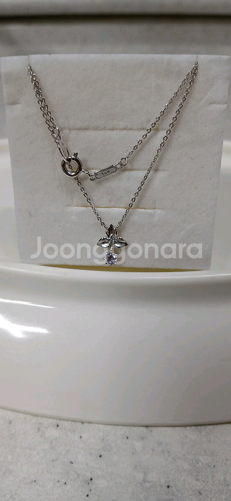 미니골드 14k 목걸이--0