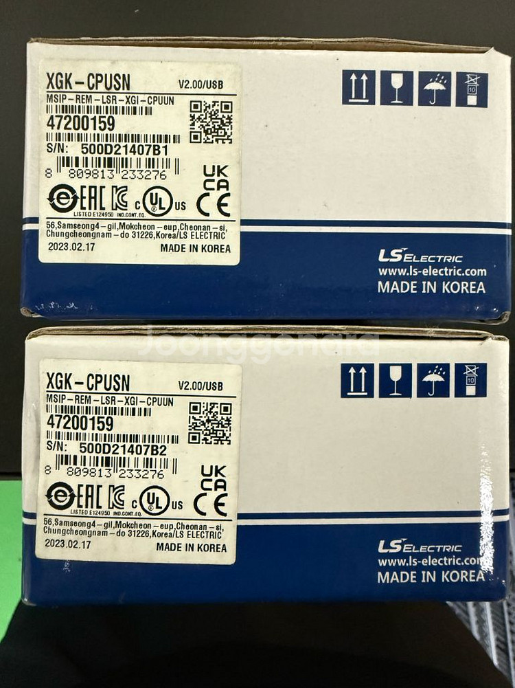 LS PLC XGK-CPUSN 판매합니다.--0