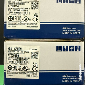 LS PLC XGK-CPUSN 판매합니다.