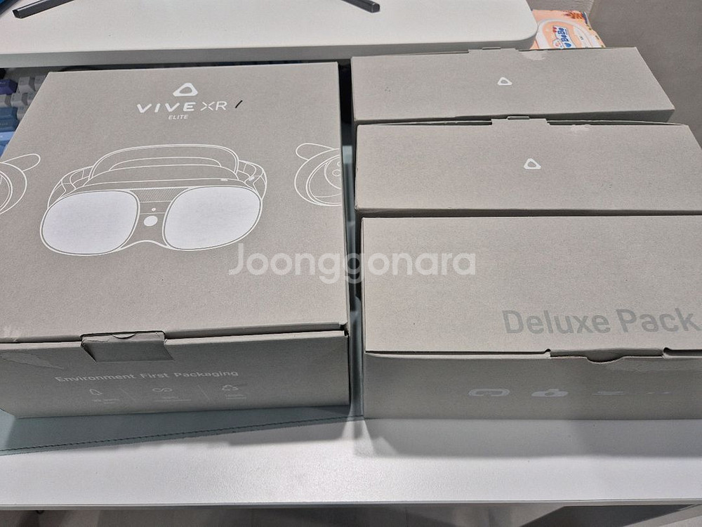 HTC VIVE XR 엘리트 디럭스 + 배터리크래들 판--0
