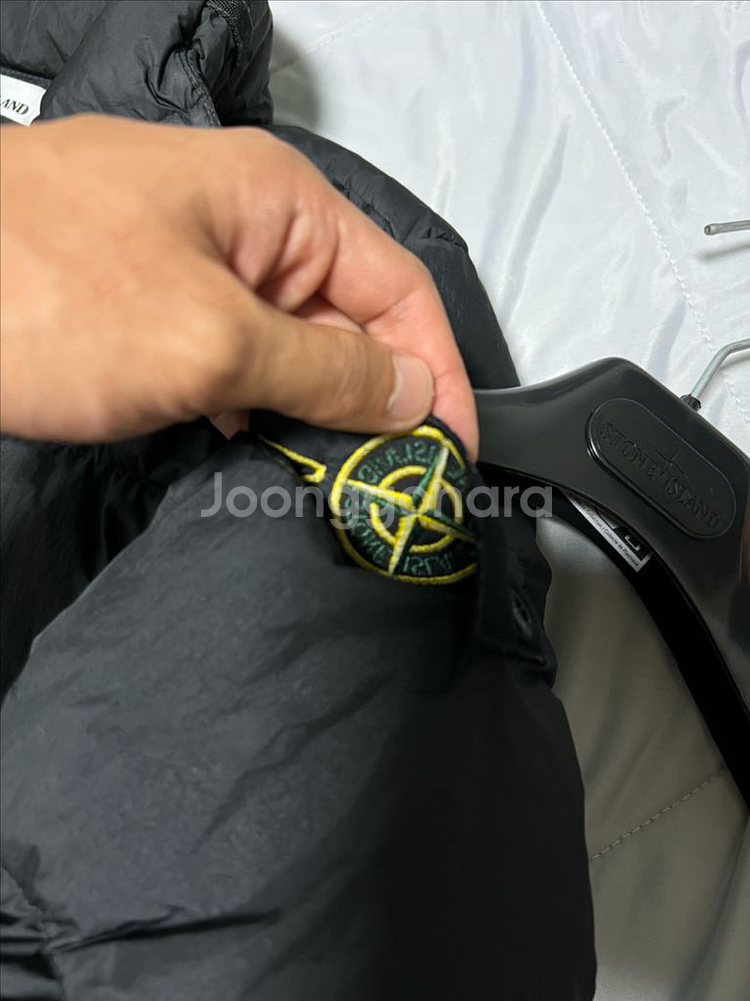 21fw 스톤아일랜드 크링클랩스 패딩 m--2
