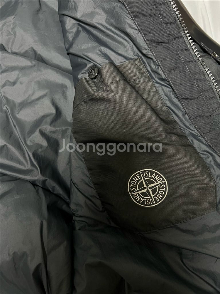 21fw 스톤아일랜드 크링클랩스 패딩 m--5