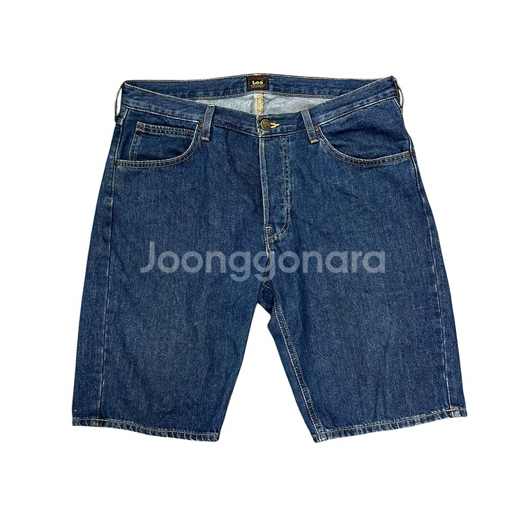 Lee데님하프팬츠--0