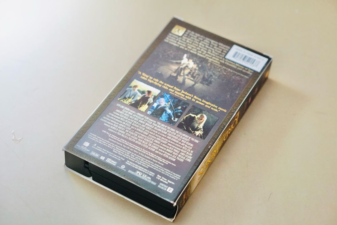 반지의 제왕 영화 비디오 테이프 수집 영어 북미판 이미지