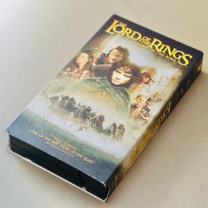 반지의 제왕 영화 비디오 테이프 수집 영어 북미판 이미지