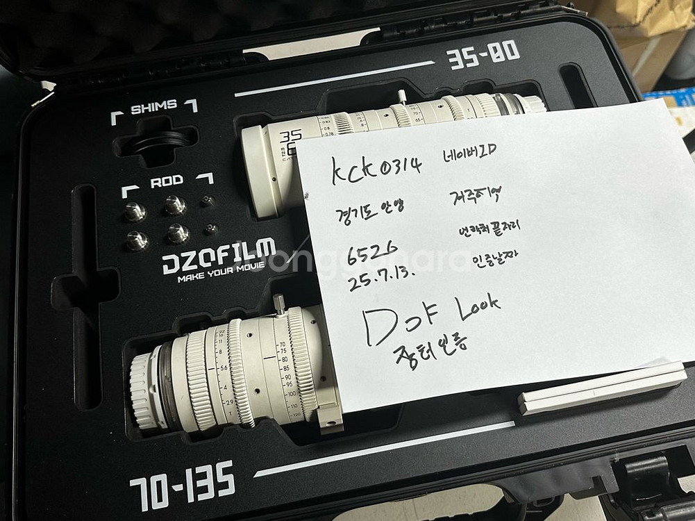 DZO Catta film Zoom lenz set--1