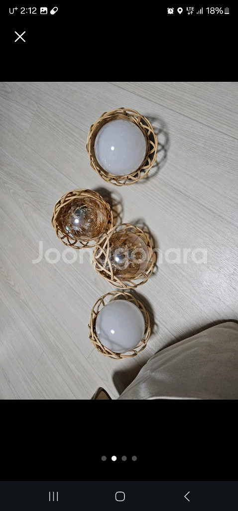 캠핑 텐트조명 폴대등 자몽등 팝니다--3