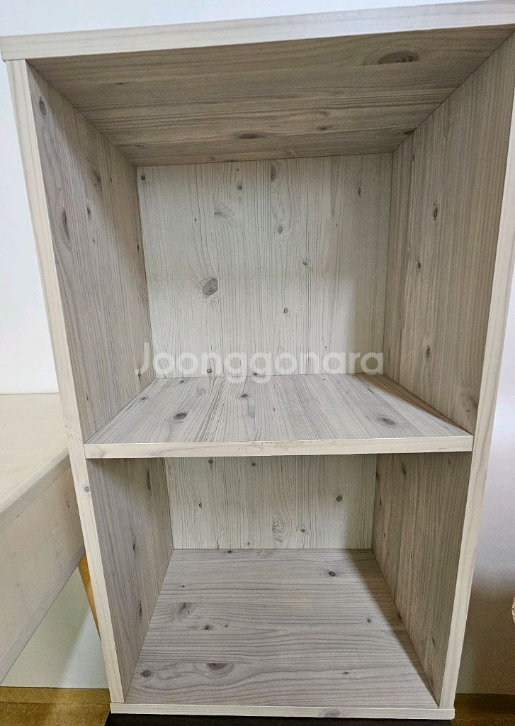 2단 책장--0