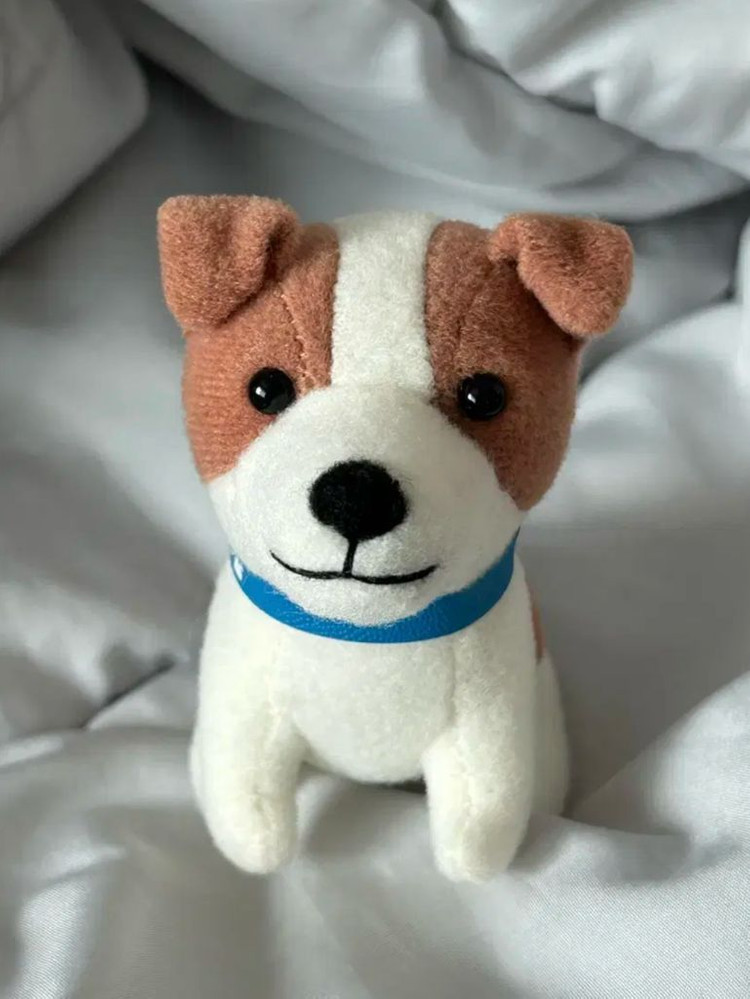 일본 고전 빈티지 인형 바둑이 강아지 멍멍이 인형 키링--1