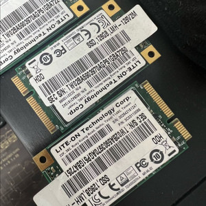 라이트온 MSATA 128GB 4개 일괄