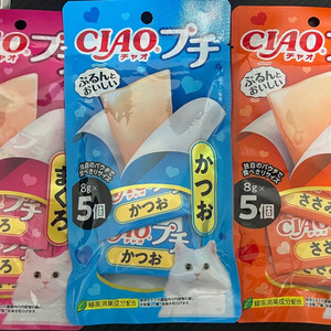 고양이 간식 츄르 이나바 챠오 쁘띠 5p