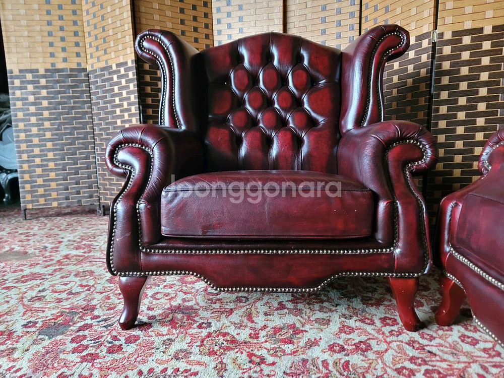 *MADE IN ITALY*체스터필드*디자인*SS급--8
