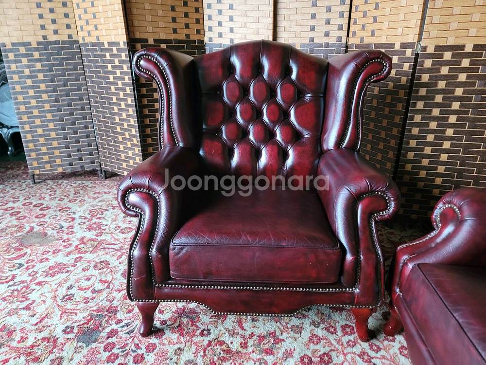 *MADE IN ITALY*체스터필드*디자인*SS급--7