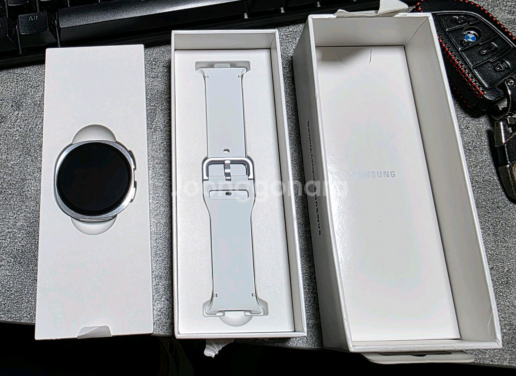 갤럭시 워치8 44mm 실버 블루투스 모델--0