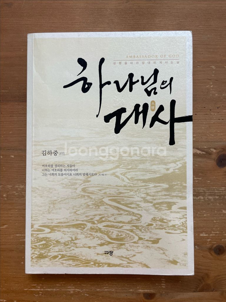 하나님의 대사 - 김하중--0