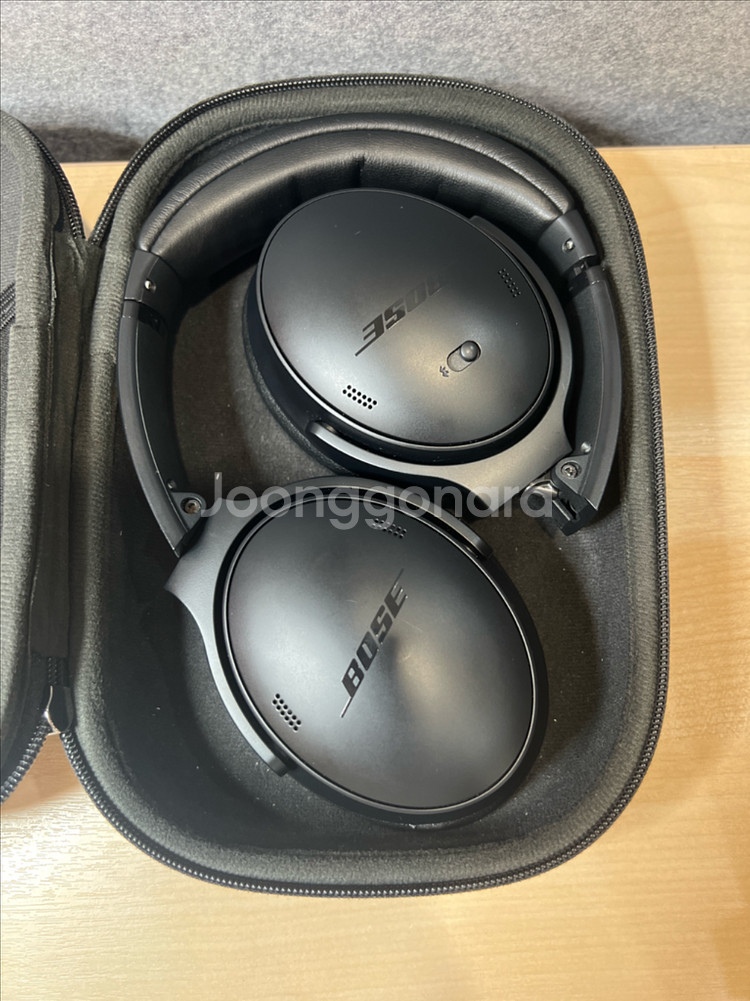 보스 qc45 헤드폰 블랙--0