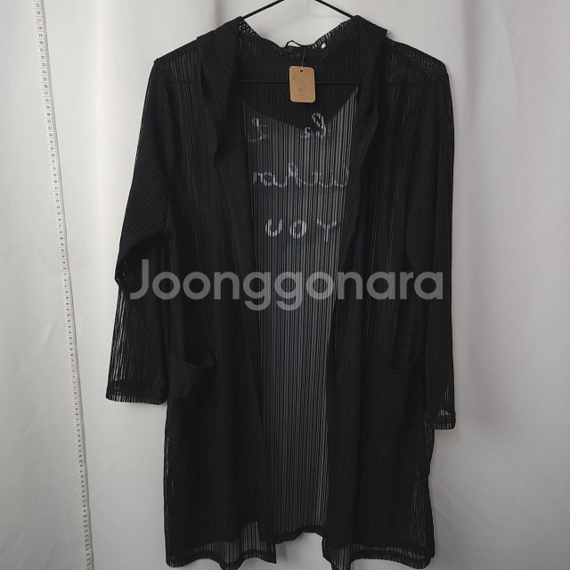 시스루 로브 롱 가디건 (단추x)/ 프리사이즈--0