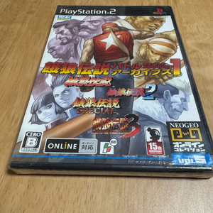 ps2용 아랑전설 배틀아카이브 일판 밀봉팝니다