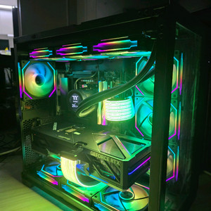 9800x3d rtx5080 리안리 불칸PC