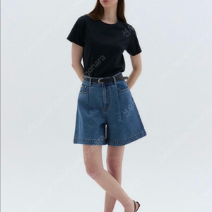 오스트카카원턱 데님쇼츠 스몰