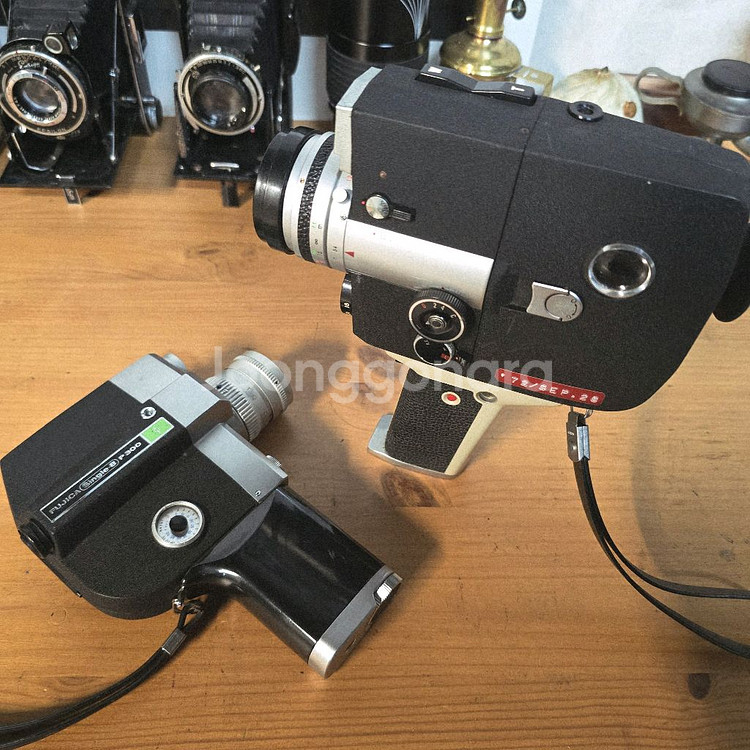 빈티지 후지카 싱글8 필름 카메라 P300과 Z450--5