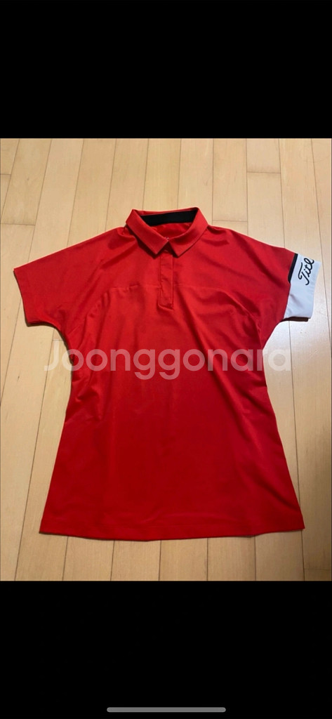 타이틀리스트 투어핏 여성 반팔--0