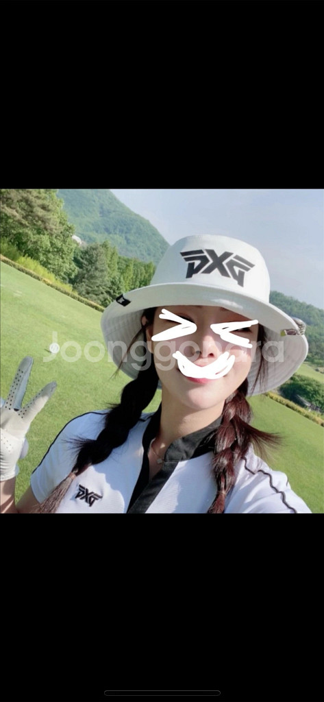 pxg 화이트 버킷햇--4