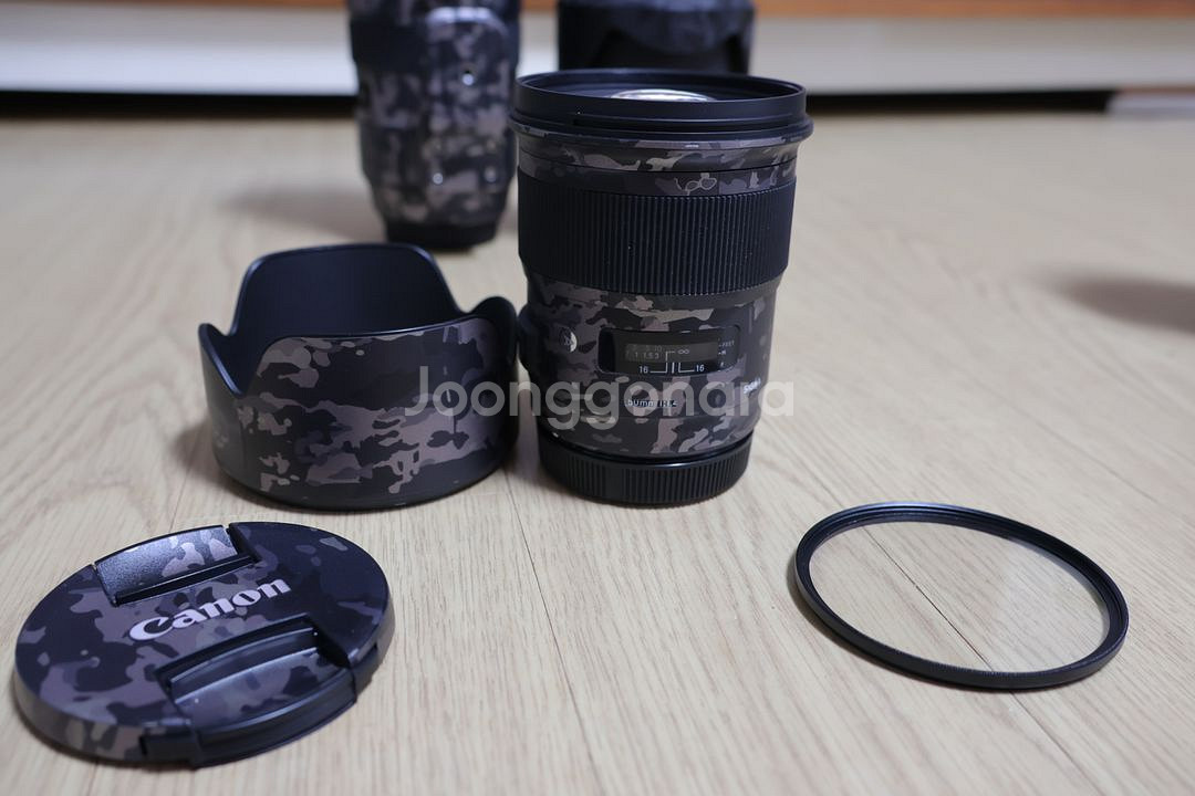 시그마 A 50mm F1.4 DG HSM 캐논 EF--0