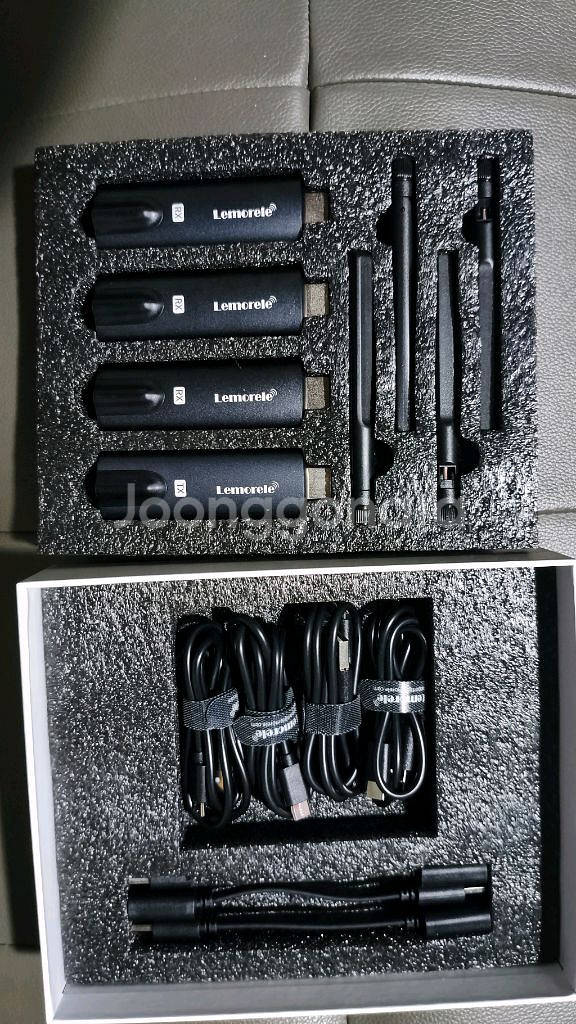 lemorele HDMI 무선 송수신기 1:3세트--2