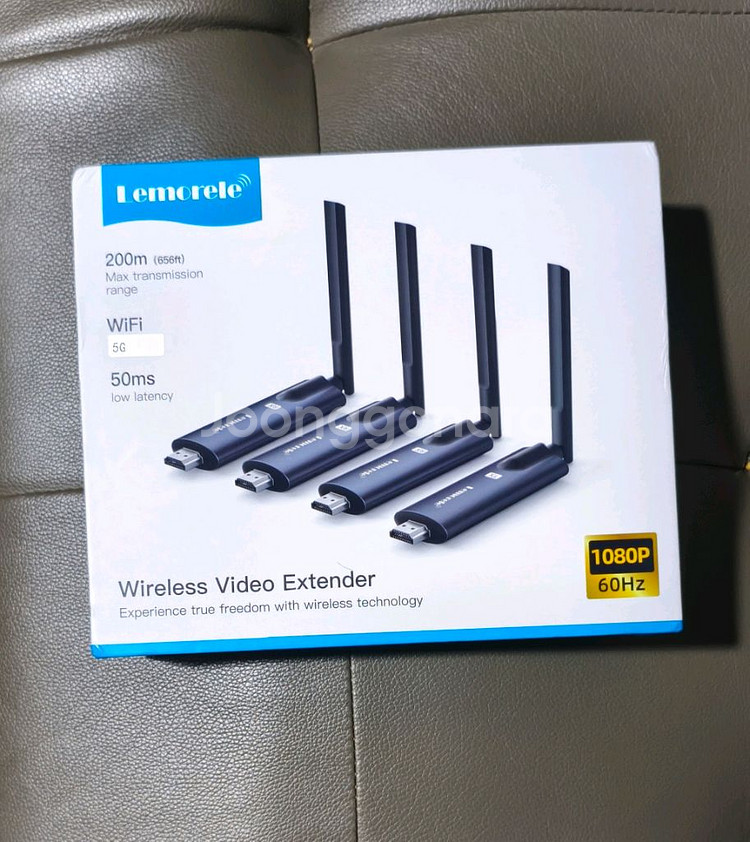 lemorele HDMI 무선 송수신기 1:3세트--3